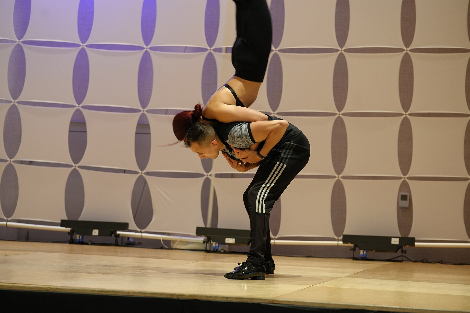 John Narvaez & Liz Rojas, Salsamania Dance Company dance artists & world salsa champions, at California Dance Festival in Sacramento, California in June 2025