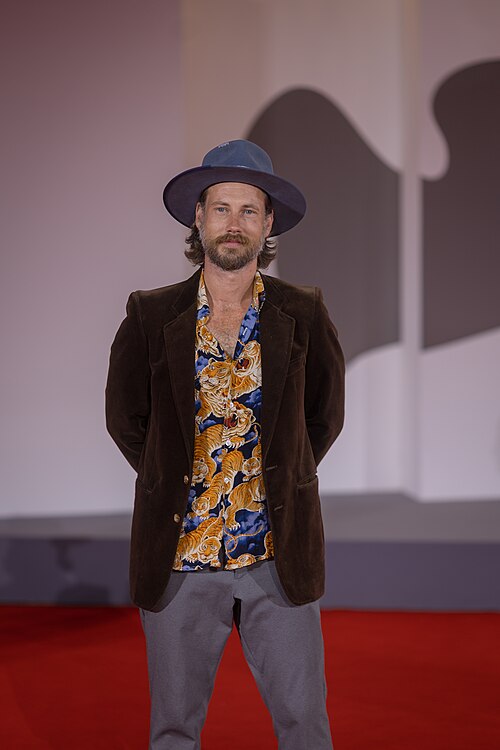 John Robinson, actor, at 82nd Venice International Film Festival in Venice, Italy for the film Dead Man's Wire.