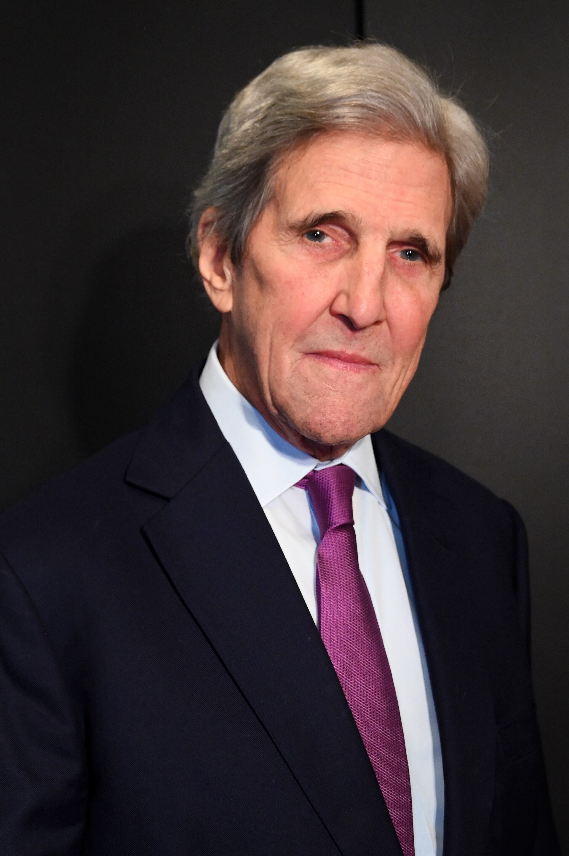 John Kerry at the Off-Broadway opening night of "Kyoto," 2025