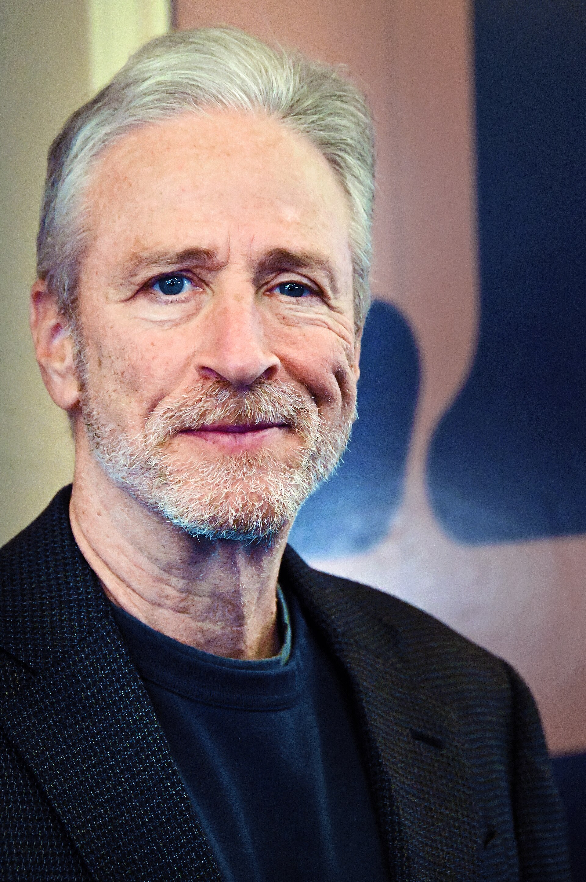 Jon Stewart at the opening night of "All Out" on Broadway, December 2025