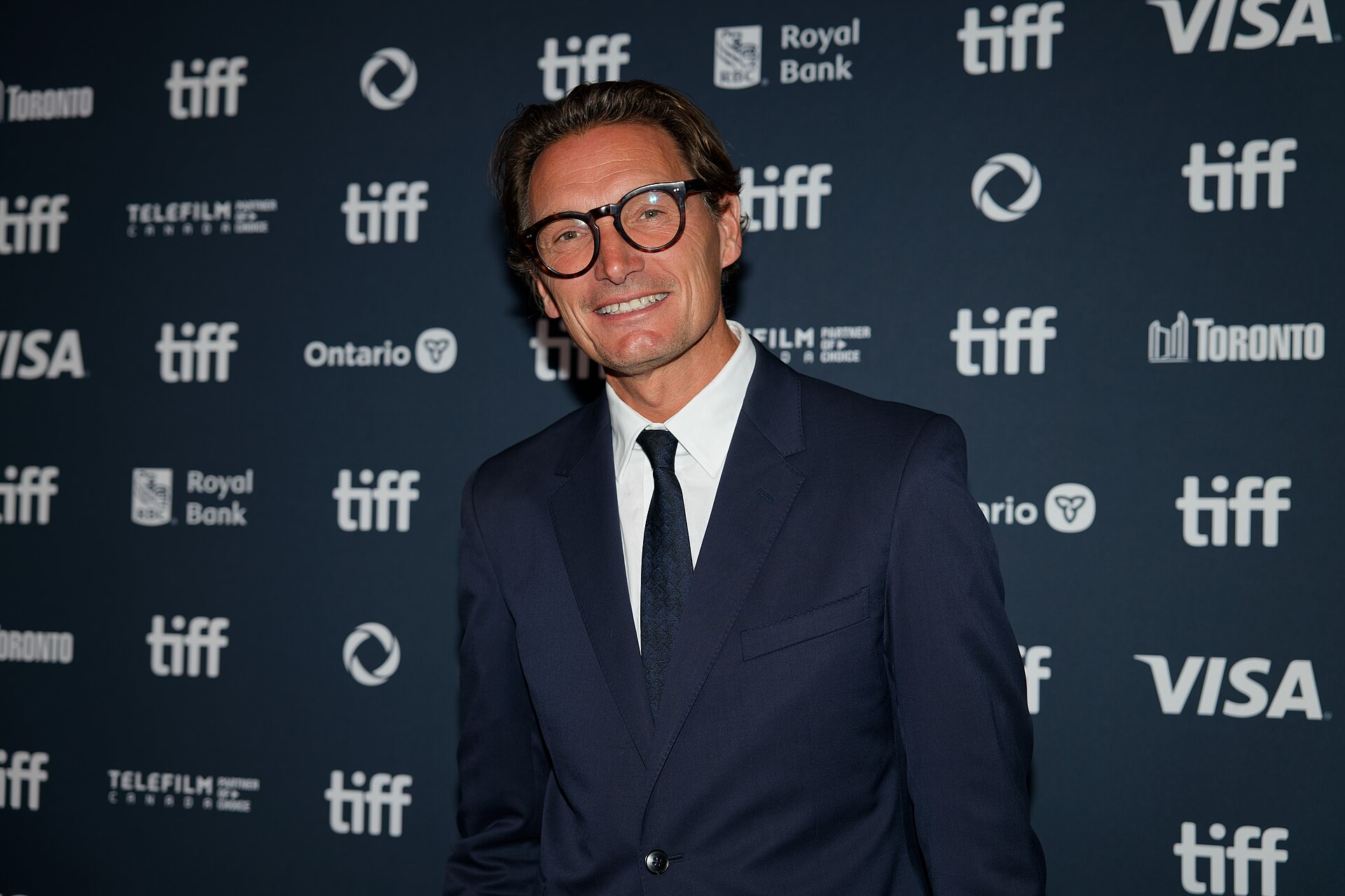 Jonas Allen at the 2024 Toronto International Film Festival (TIFF) for the mini-series Trolösa (Faithless).