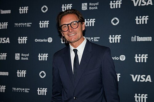 Jonas Allen at the 2024 Toronto International Film Festival (TIFF) for the mini-series Trolösa (Faithless).