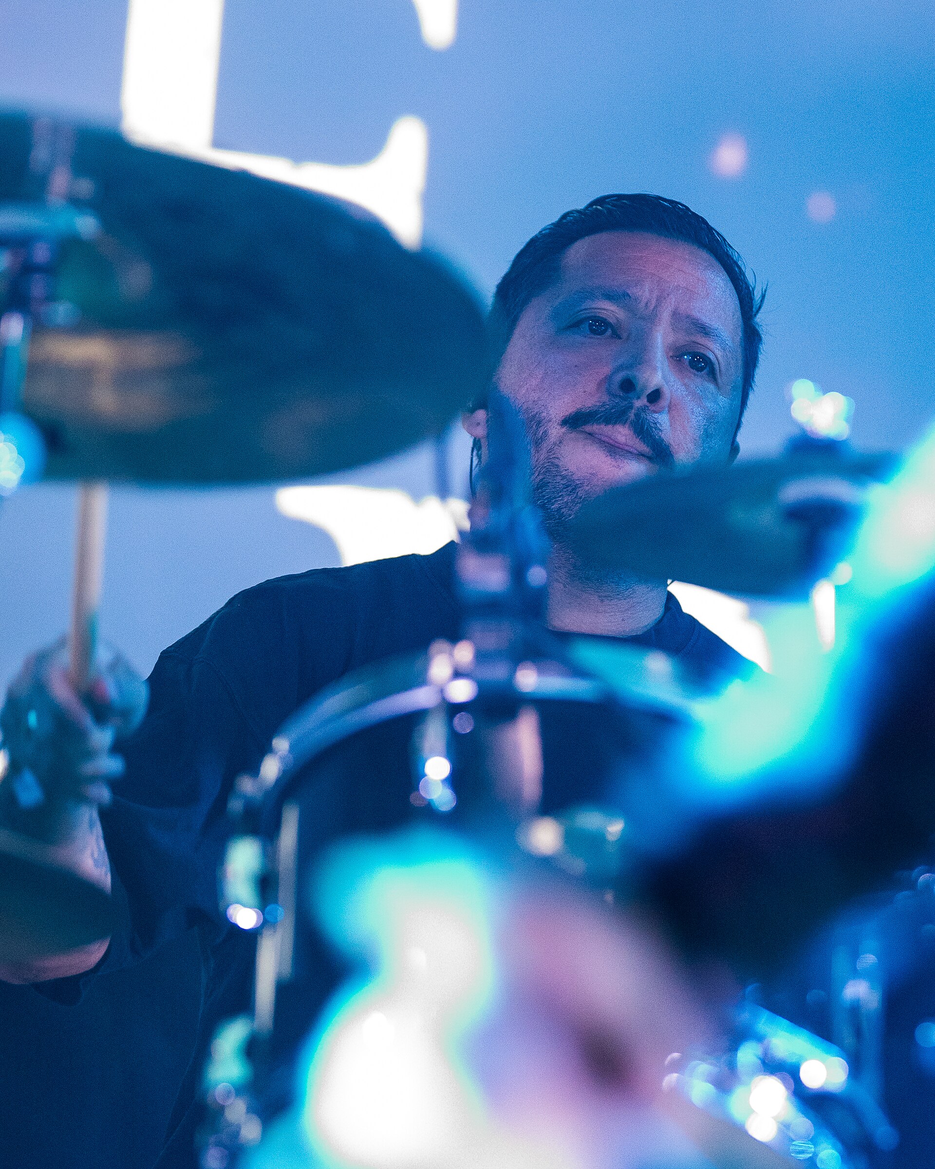 Jonathan Pérez with Trail of Tears at Southern Discomfort metal festival, Norway, 2025