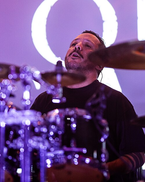 Jonathan Pérez with Trail of Tears at Southern Discomfort metal festival, Norway, 2025