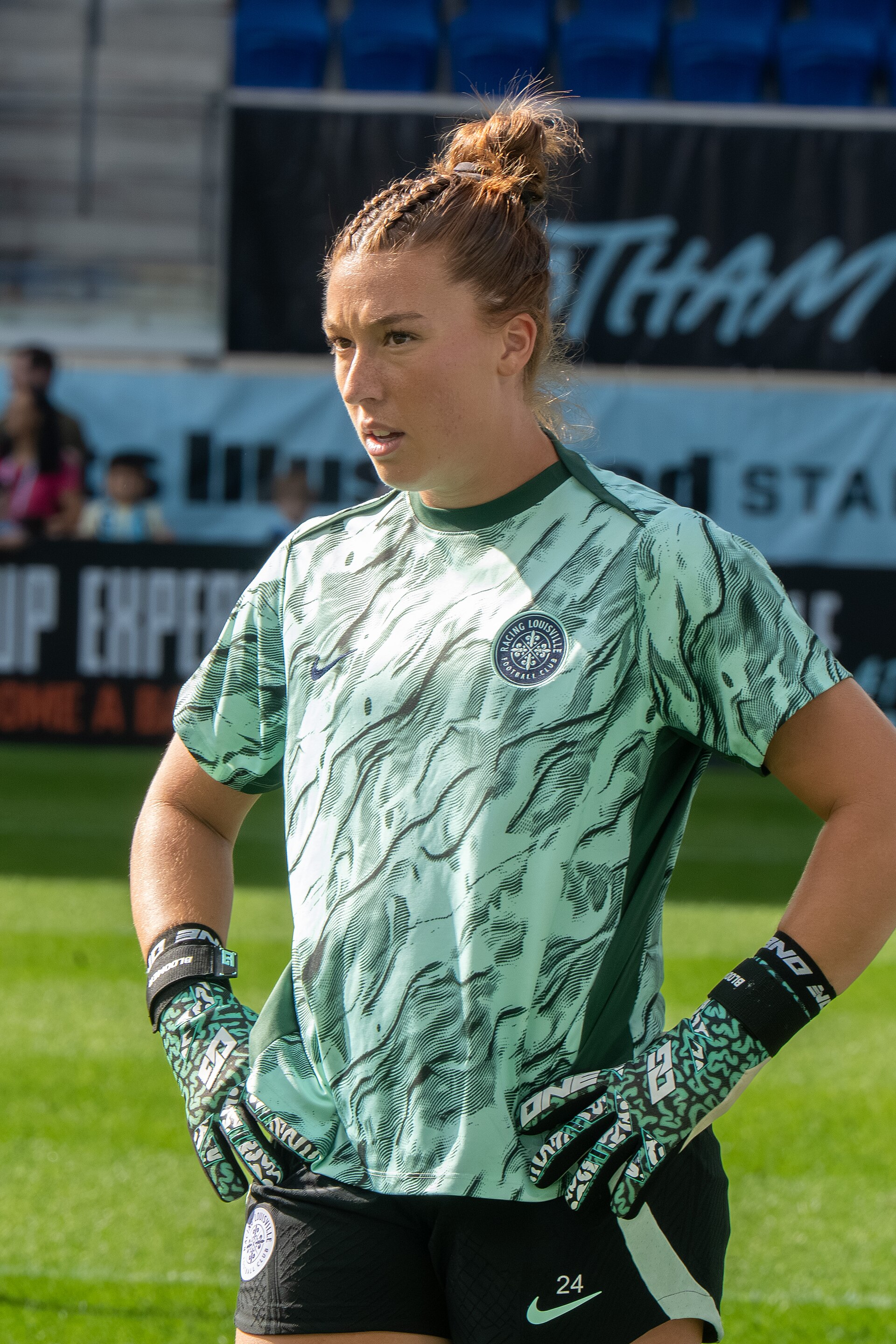 Jordyn Bloomer during Gotham FC vs Racing Louisville on Oct 19, 2025