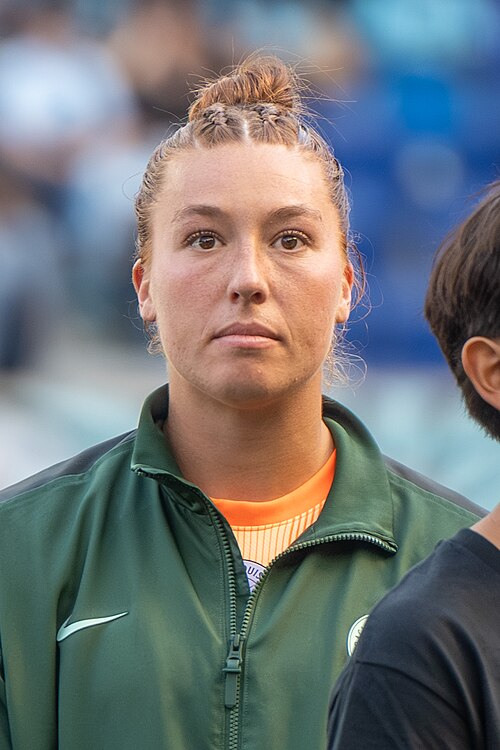 Jordyn Bloomer during Gotham FC vs Racing Louisville on Oct 19, 2025