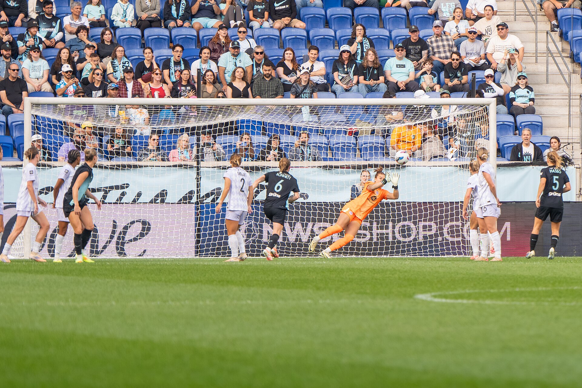 Jordyn Bloomer during Gotham FC vs Racing Louisville on Oct 19, 2025