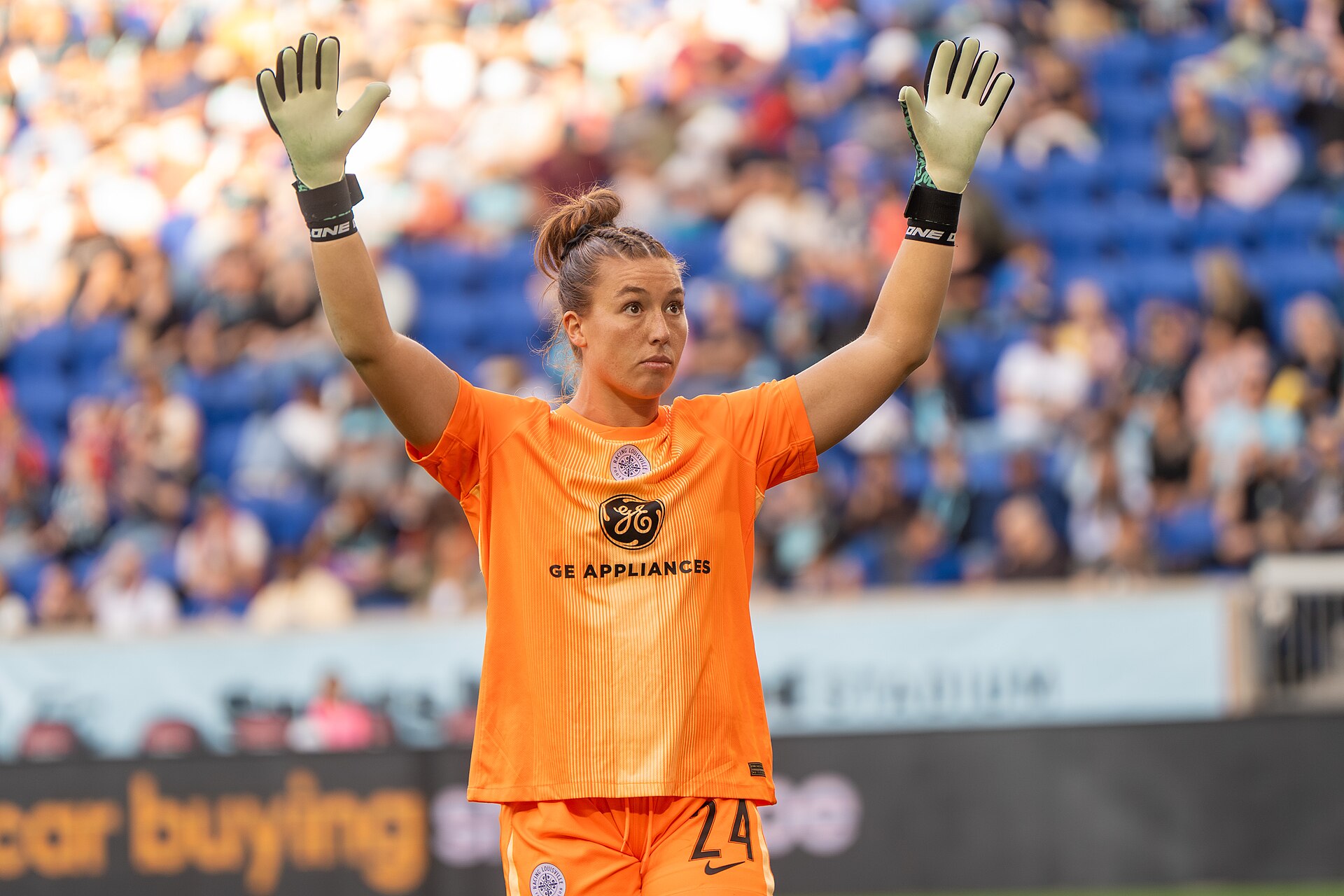 Jordyn Bloomer during Gotham FC vs Racing Louisville on Oct 19, 2025