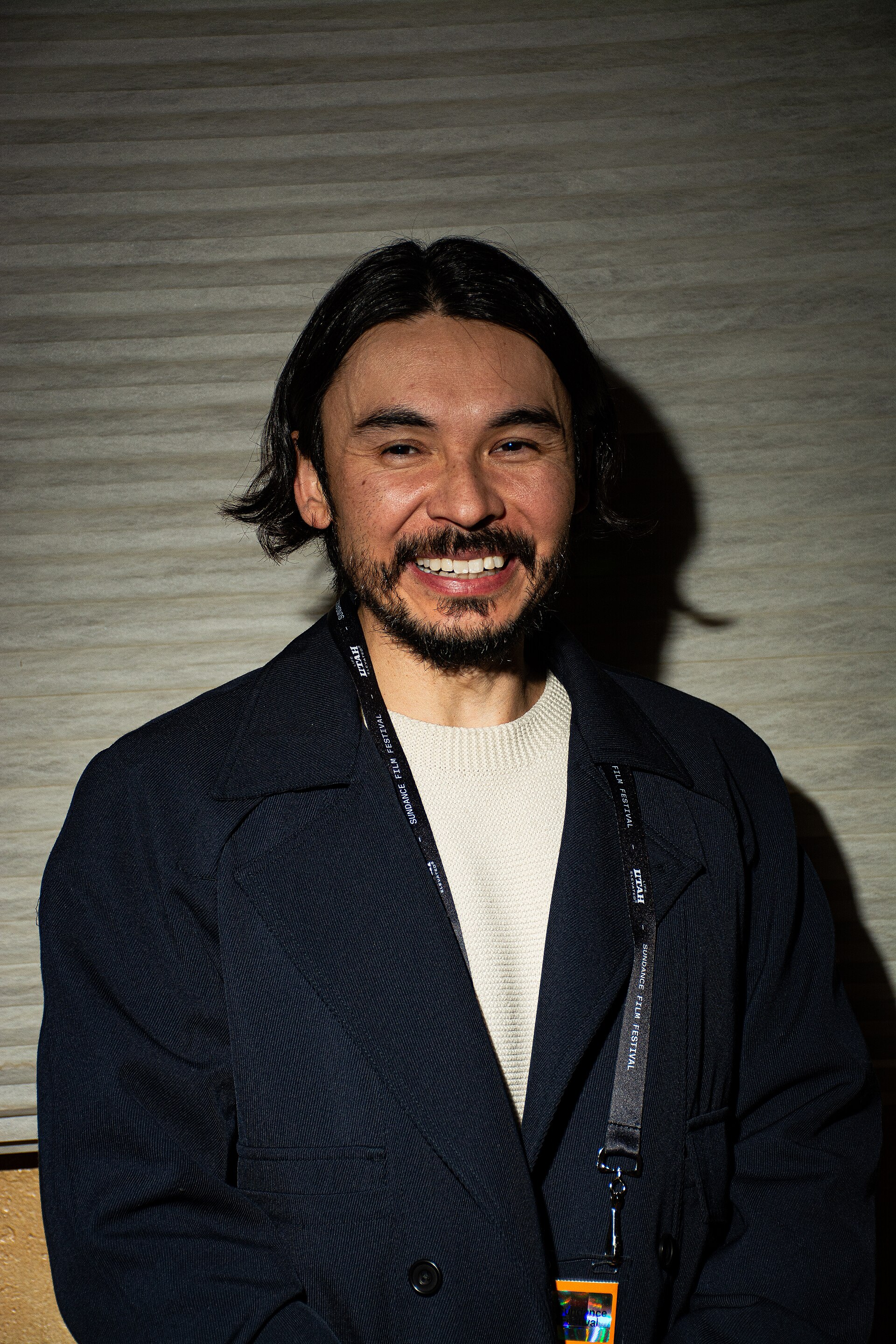 Josef Kubota Wladyka, Director/Co-Writer/Producer, at the 2026 Sundance Film Festival for the movie Ha-chan, Shake Your Booty!.