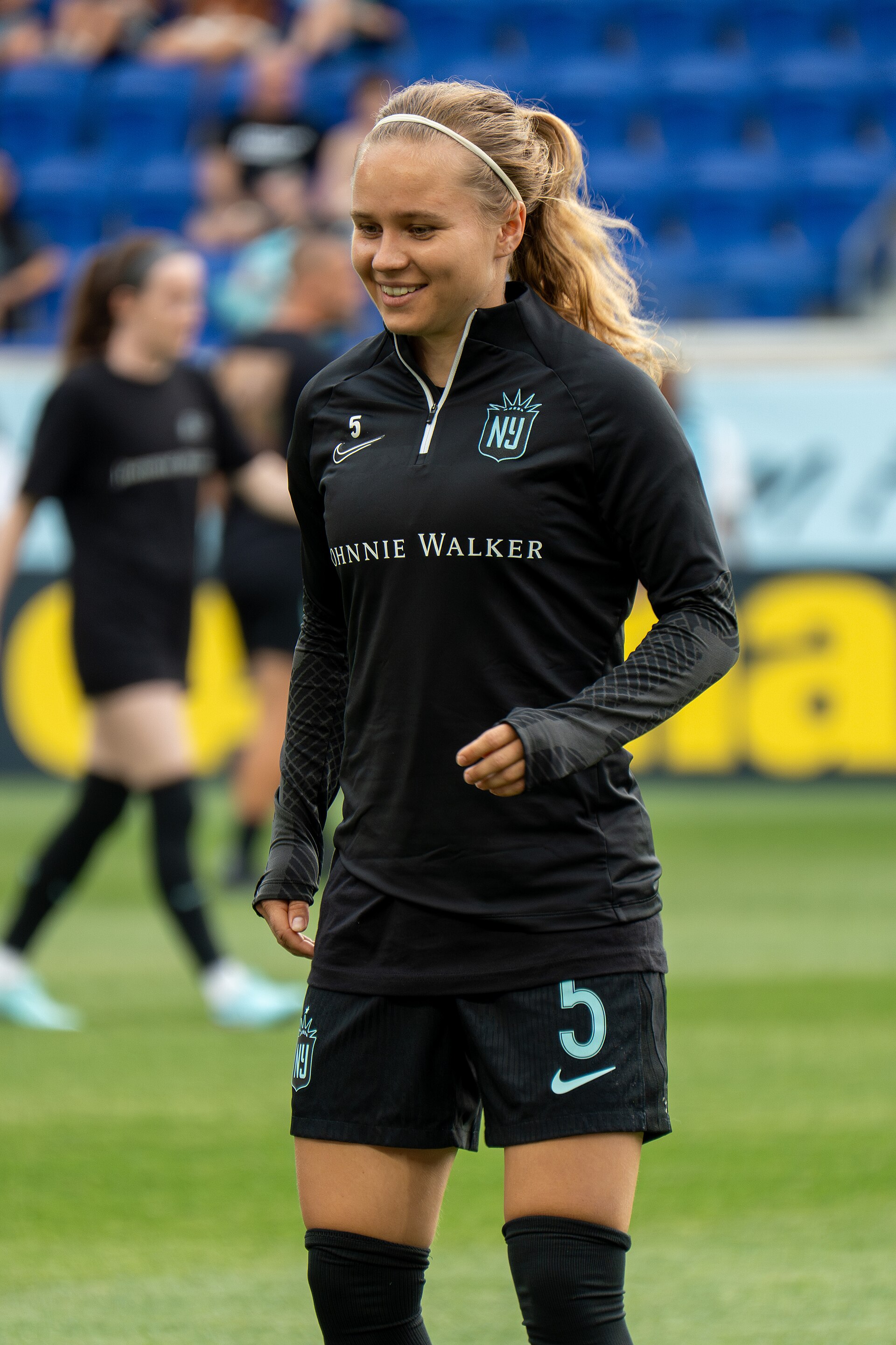 Josefine Hasbo during Gotham FC vs Bay FC on 6.21.25