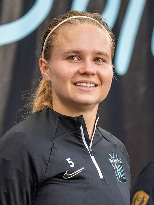 Josefine Hasbo during Gotham FC vs Bay FC on 6.21.25