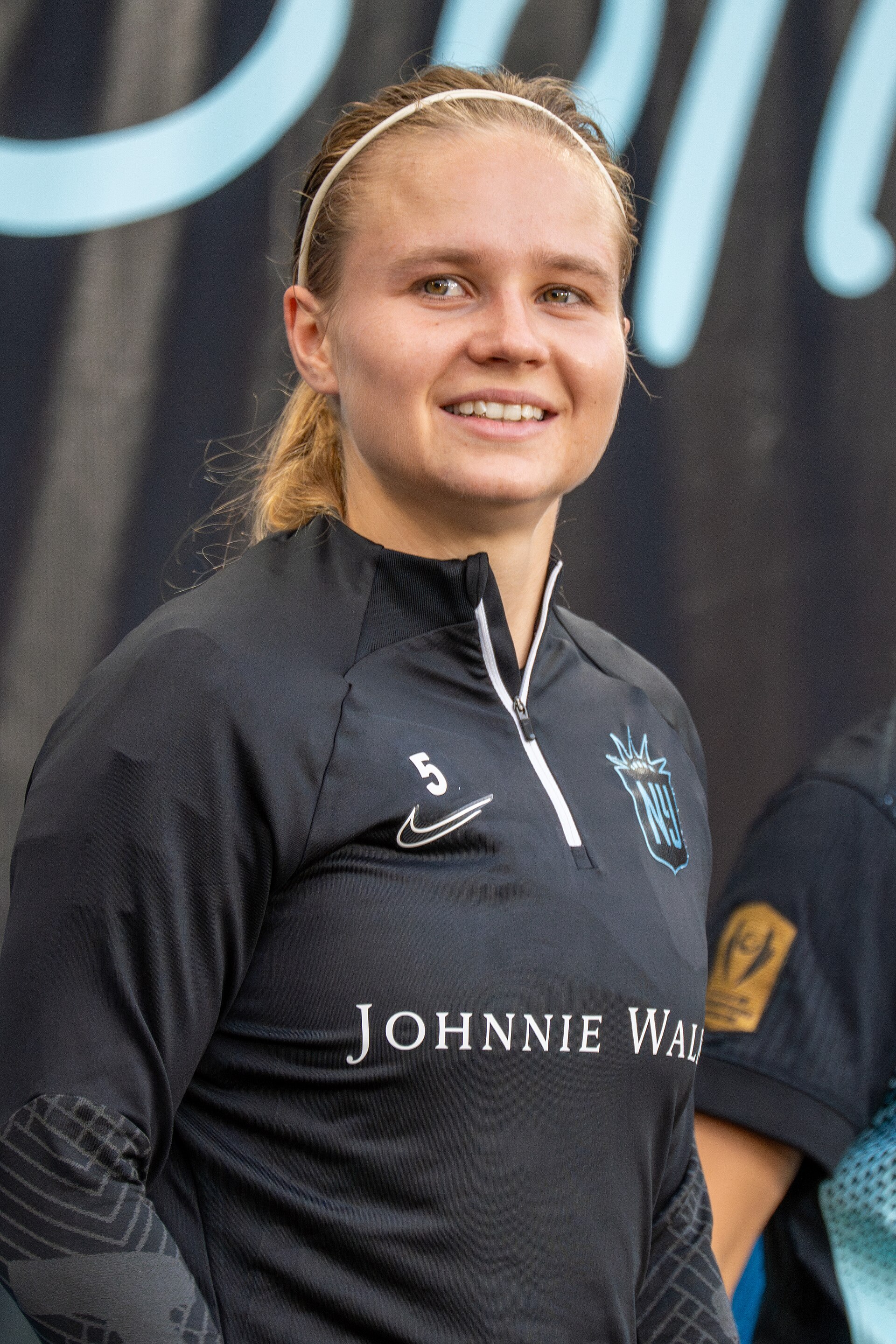 Josefine Hasbo during Gotham FC vs Bay FC on 6.21.25