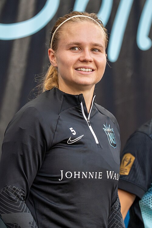 Josefine Hasbo during Gotham FC vs Bay FC on 6.21.25