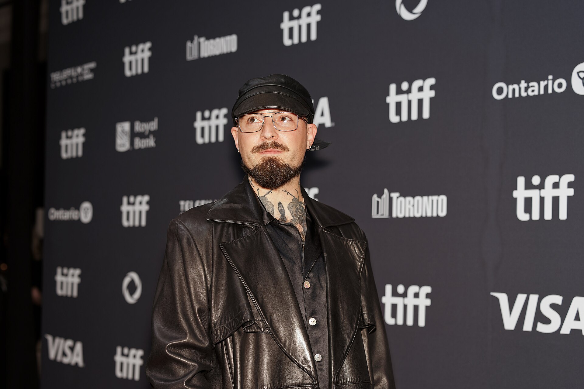 Joseph Hinds, Hair and Makeup, at the 2025 Toronto International Film Festival (TIFF) for the movie Dead Lover.