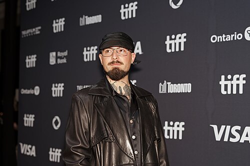 Joseph Hinds, Hair and Makeup, at the 2025 Toronto International Film Festival (TIFF) for the movie Dead Lover.