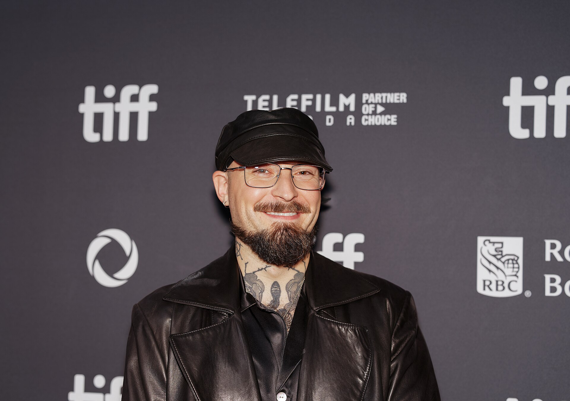 Joseph Hinds, Hair and Makeup, at the 2025 Toronto International Film Festival (TIFF) for the movie Dead Lover.