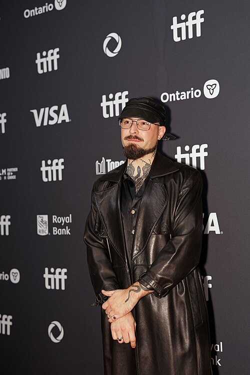 Joseph Hinds, Hair and Makeup, at the 2025 Toronto International Film Festival (TIFF) for the movie Dead Lover.