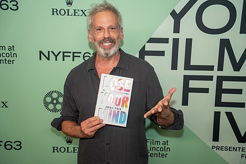 Josh Pais, actor, at the 63rd annual New York Film Festival at Lincoln Center in 2025 for the film Blue Moon