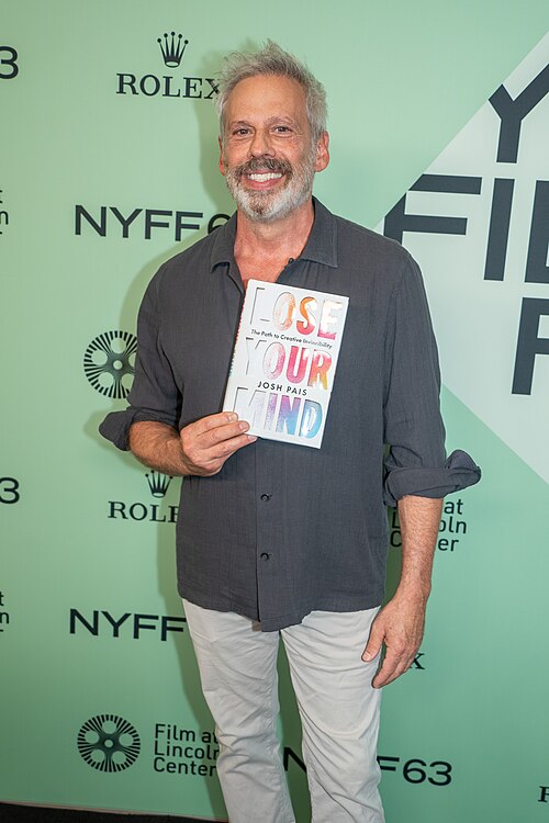 Josh Pais, actor, at the 63rd annual New York Film Festival at Lincoln Center in 2025 for the film Blue Moon