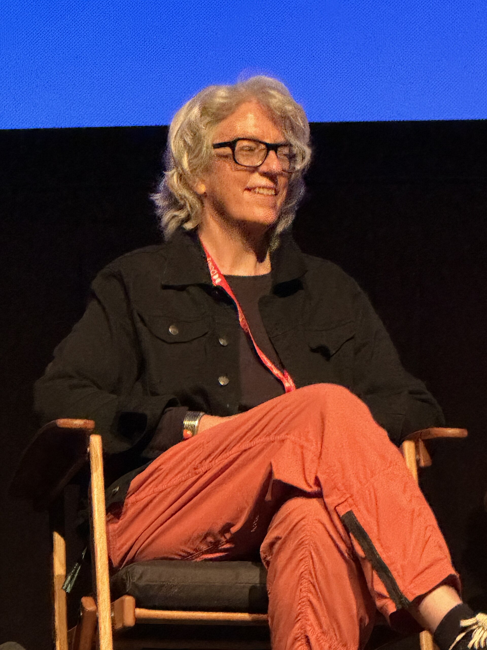 Joslyn Barnes, producer and screenwriter, at the 2024 Telluride Film Festival at a Q&A after a screening of the movie, Nickel Boys.