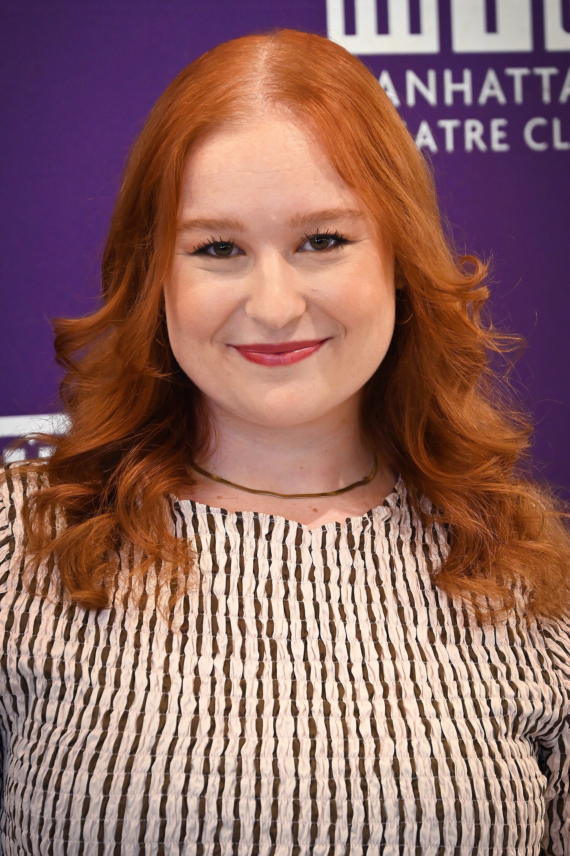 Julia Lester at a press event for "Queens" off-Broadway, 2025