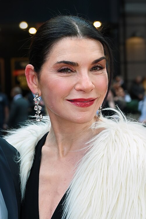 Julianna Margulies at the Opening Night of "Good Night, and Good Luck" on Broadway, April 2025