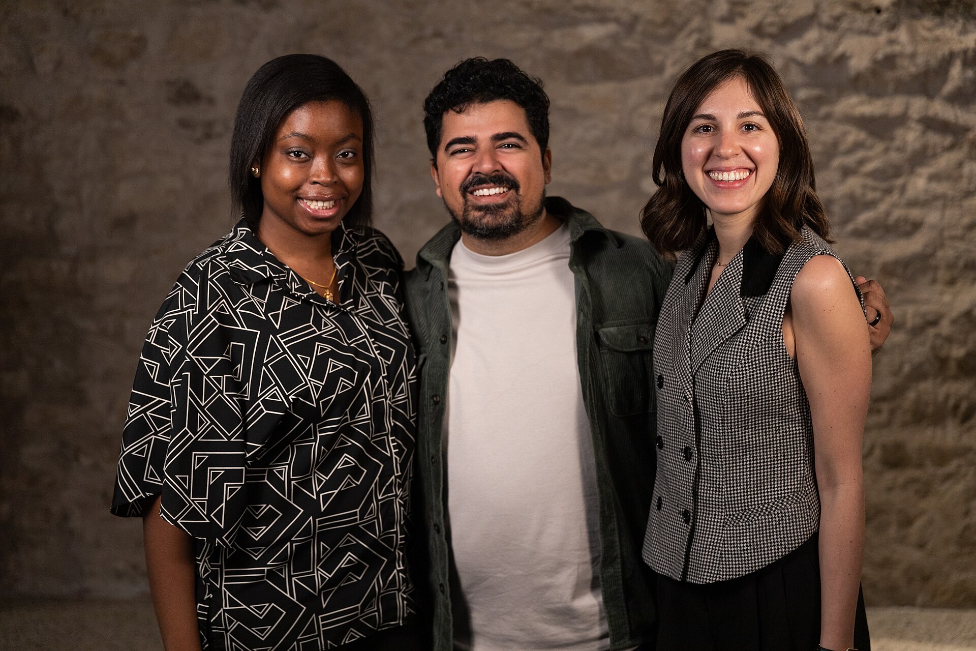 Jumai Yusuf, Kashif Pasta, and Amy Omar at SXSW on March 14 2024