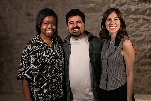 Jumai Yusuf, Kashif Pasta, and Amy Omar at SXSW on March 14 2024