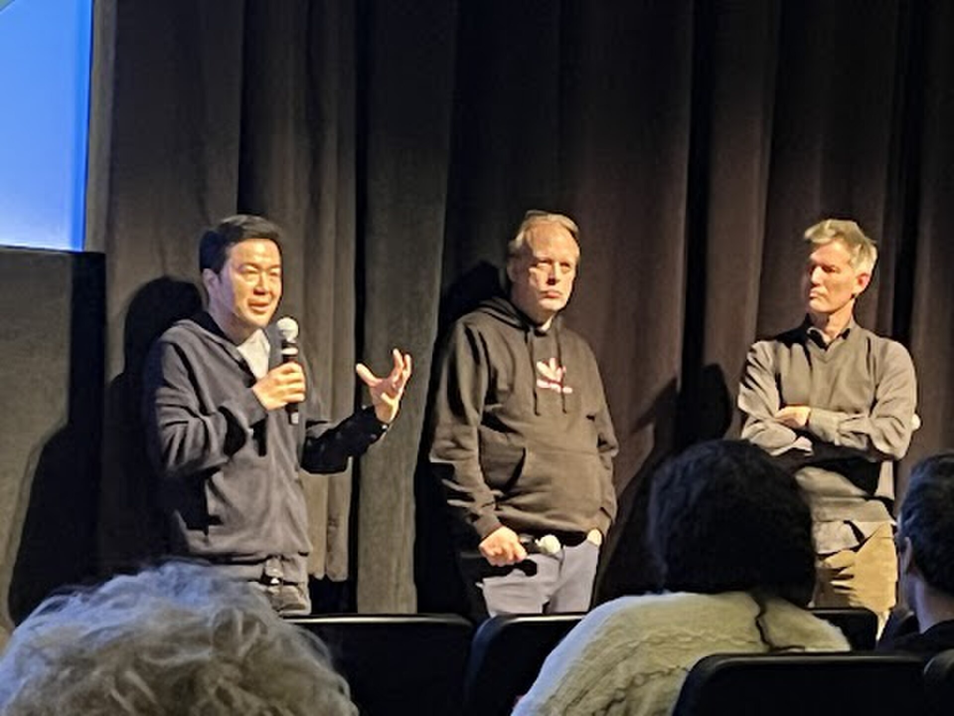 Q&A with Justin Lin and Oliver Bokelberg at Sundance 2025 after "Last Days" showing at Park City Library