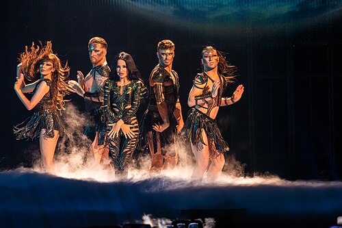 Justyna Steczkowska, Eurovision 2025 1st semi final live show