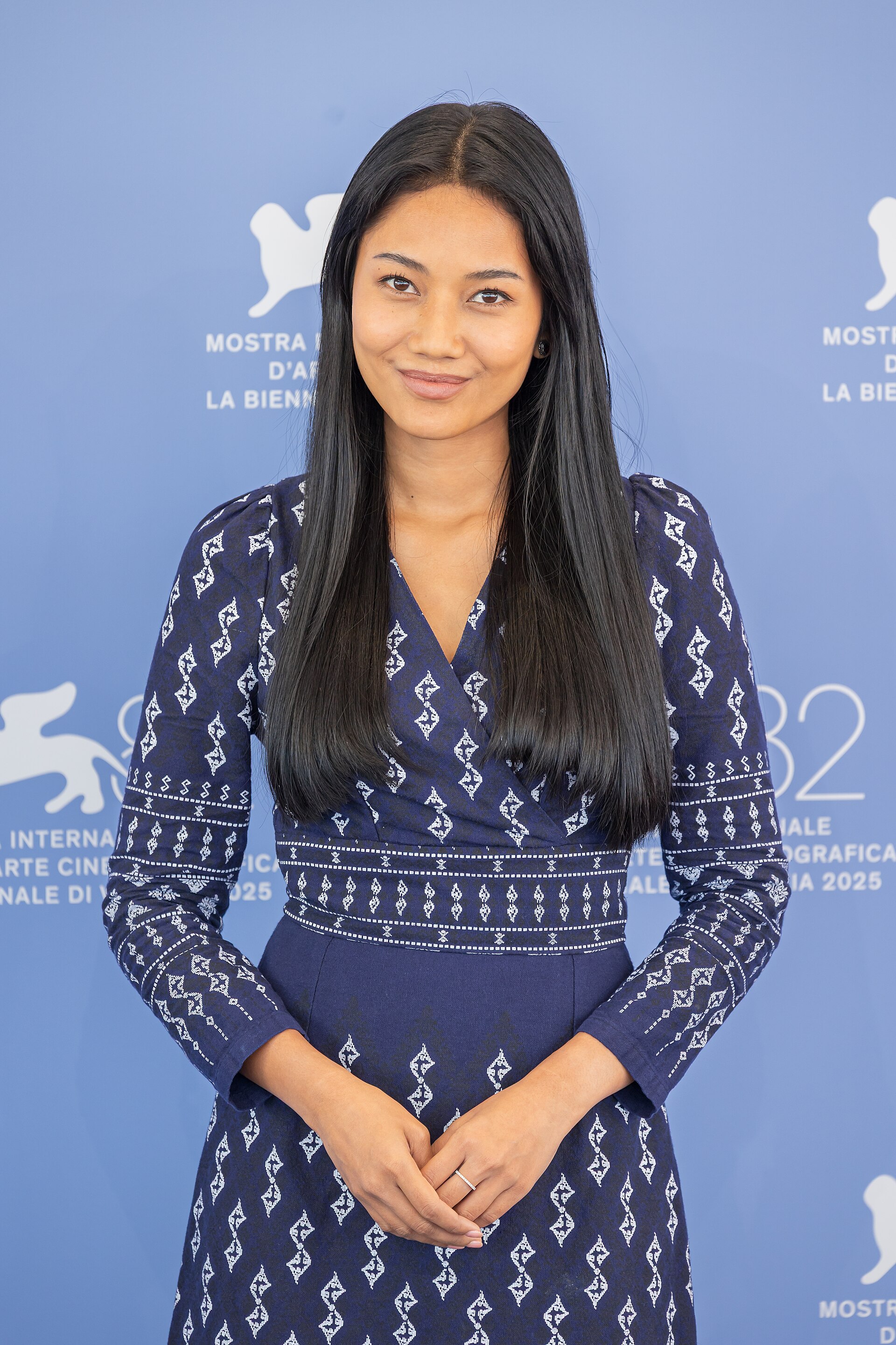 Jutamat Lamoon, actress, at 82nd Venice International Film Festival in Venice, Italy for the film Funeral Casino Blues.