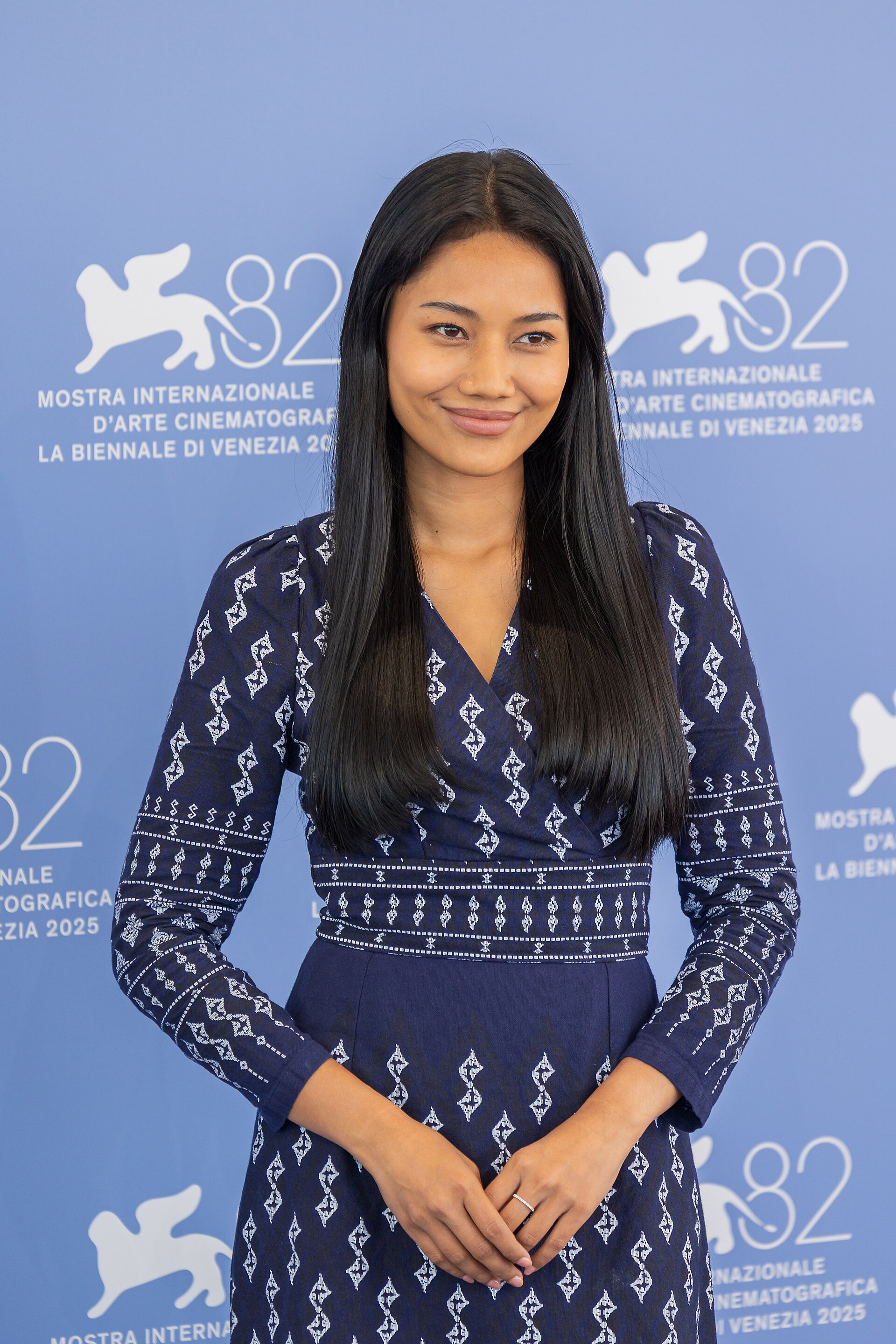 Jutamat Lamoon, actress, at 82nd Venice International Film Festival in Venice, Italy for the film Funeral Casino Blues.