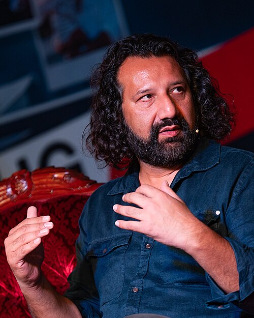 Kadafi Zaman at the True Crime festival in Arendal, Norway, 2025