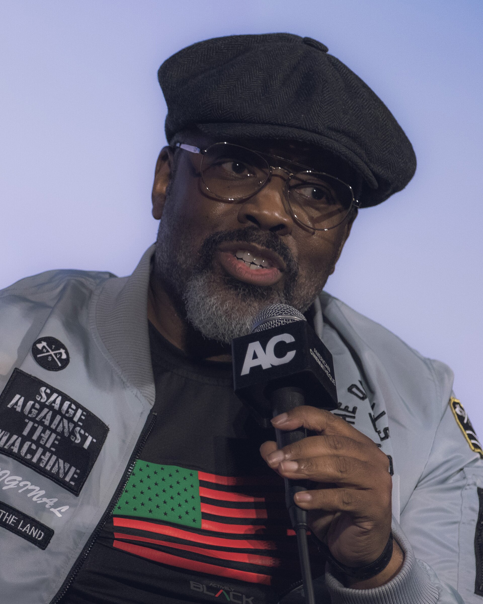 Kadeem Hardison at a Q&A for Drive (1997 film) in Los Angeles, California.