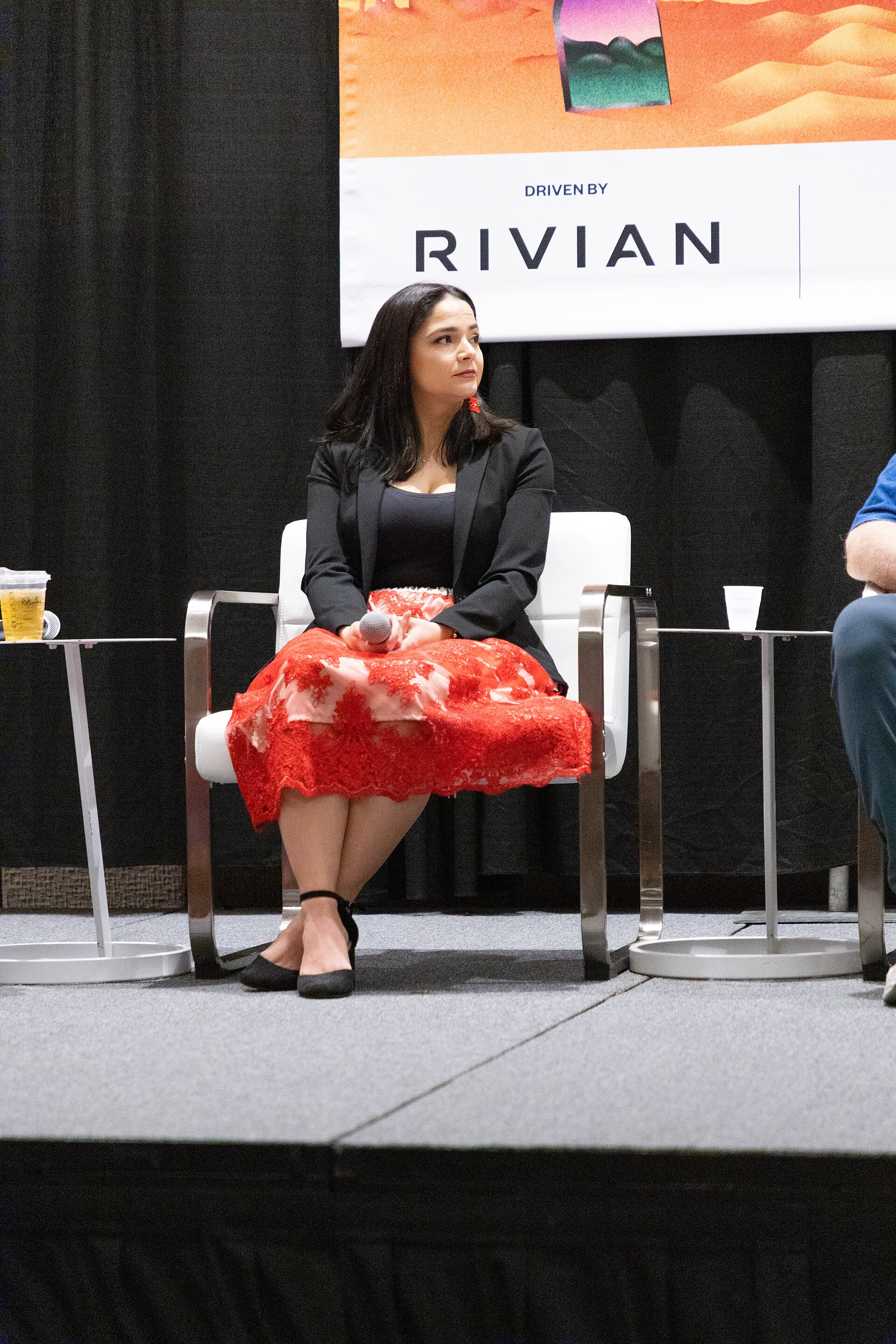 Kadi Bizyayeva, Stillaguamish Tribe of Indians vice-chairwoman, fisheries director, and Northwest Indian Fisheries commissioner, at the 2025 South by Southwest festival.