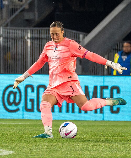 Kailen Sheridan during Gotham FC vs San Diego Wave on 5.16.25