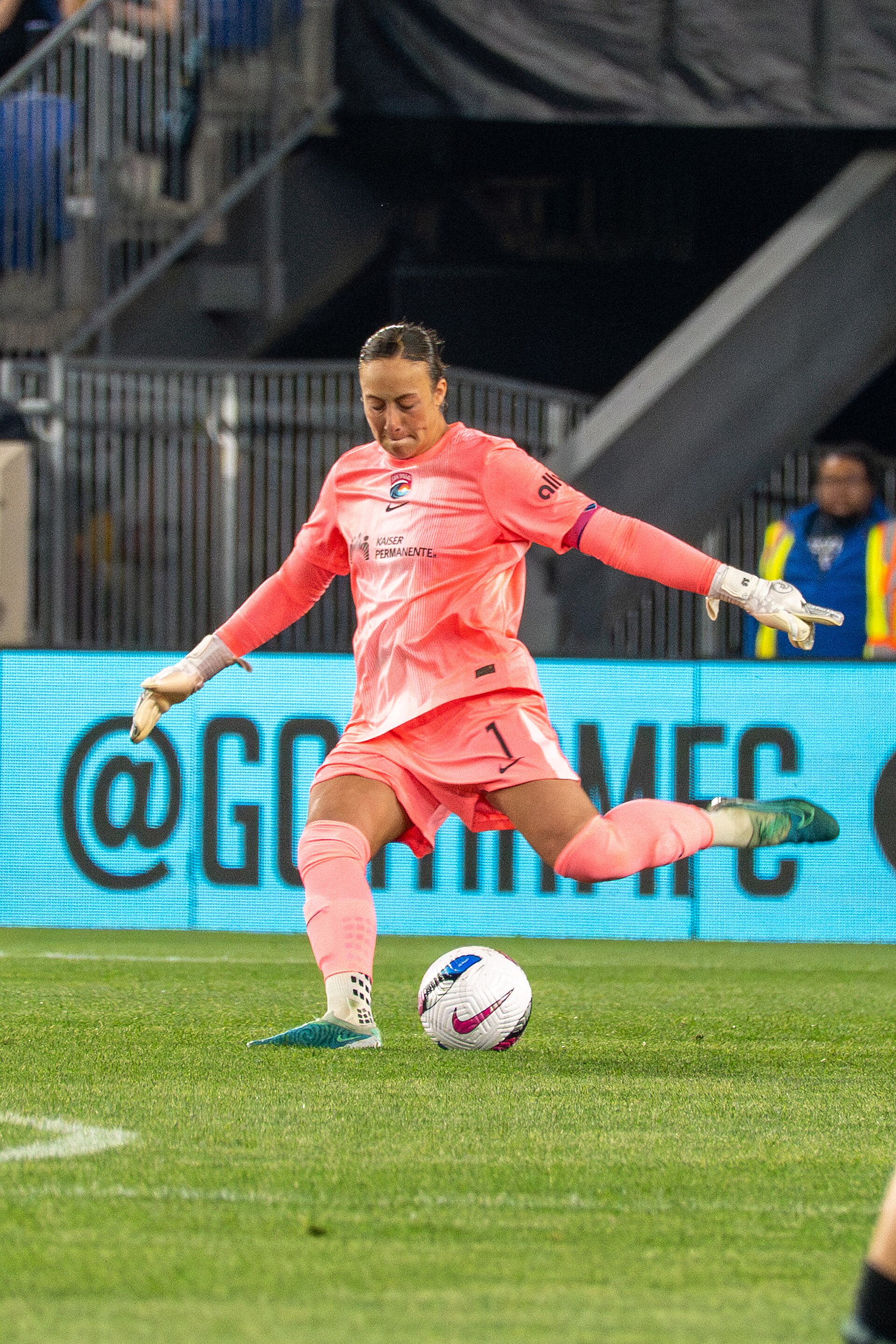 Kailen Sheridan during Gotham FC vs San Diego Wave on 5.16.25