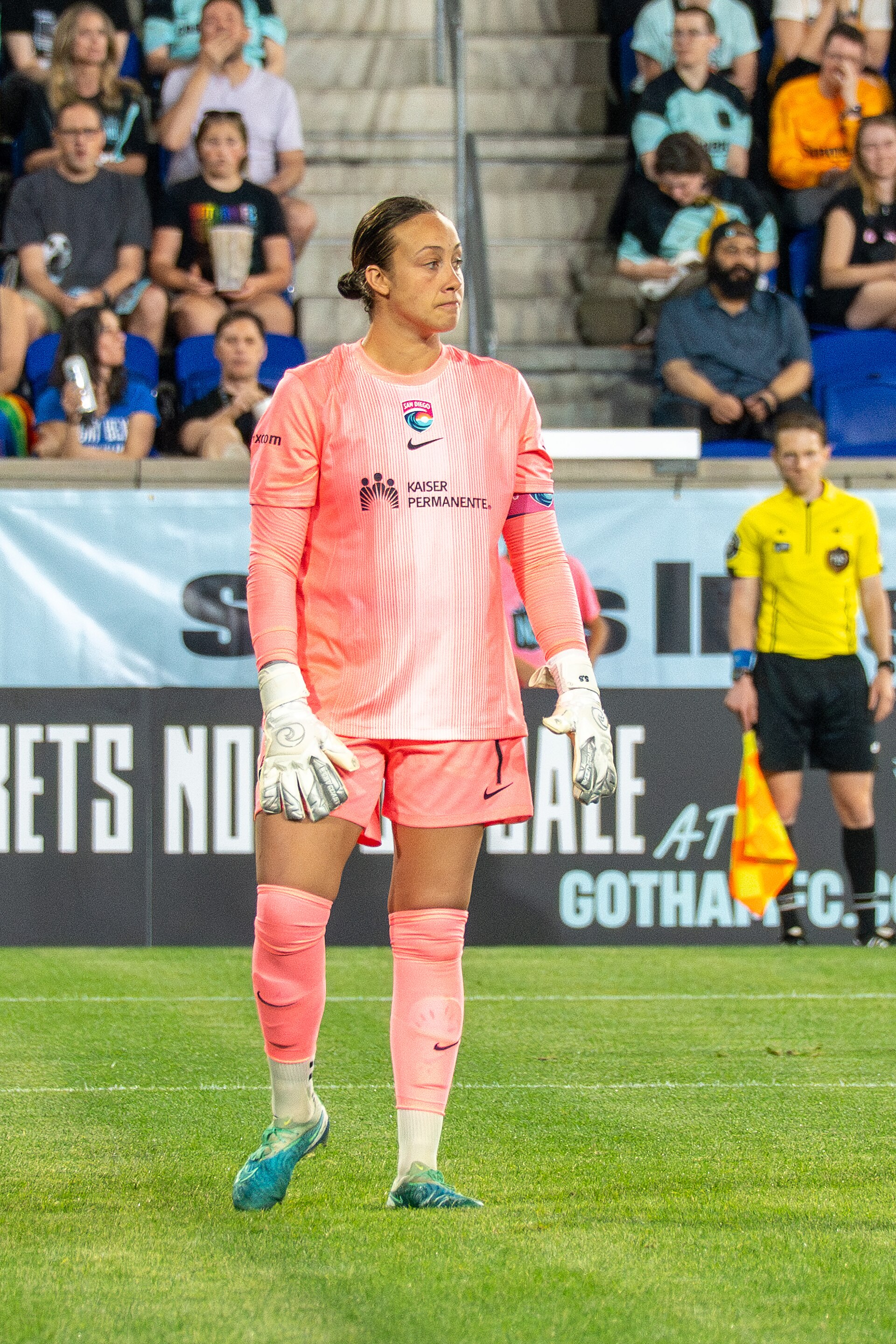 Kailen Sheridan during Gotham FC vs San Diego Wave on 5.16.25