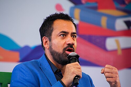 Kal Penn, actor, at the 2025 Jaipur Literature Festival in Jaipur, India.