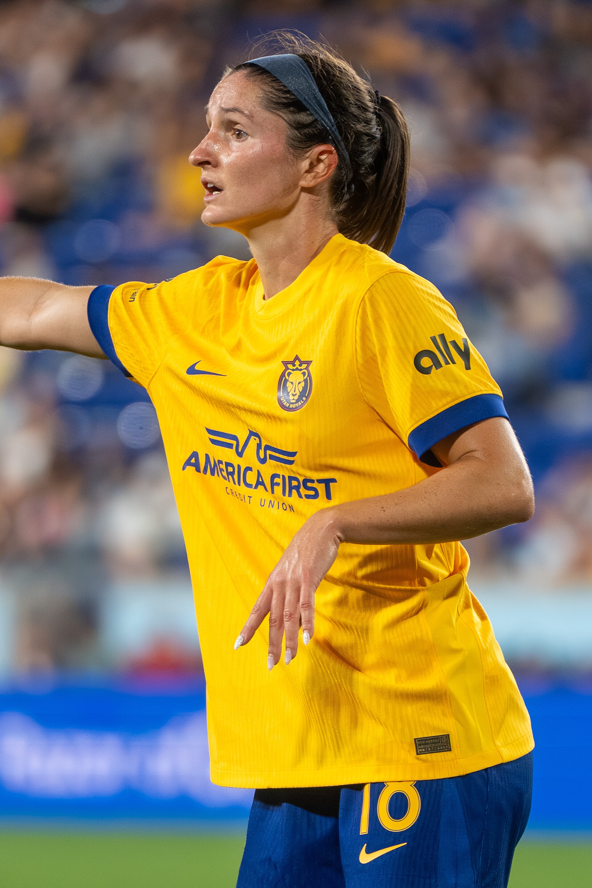 Kaleigh Riehl during Gotham FC vs Utah Royals on Aug 23 2025