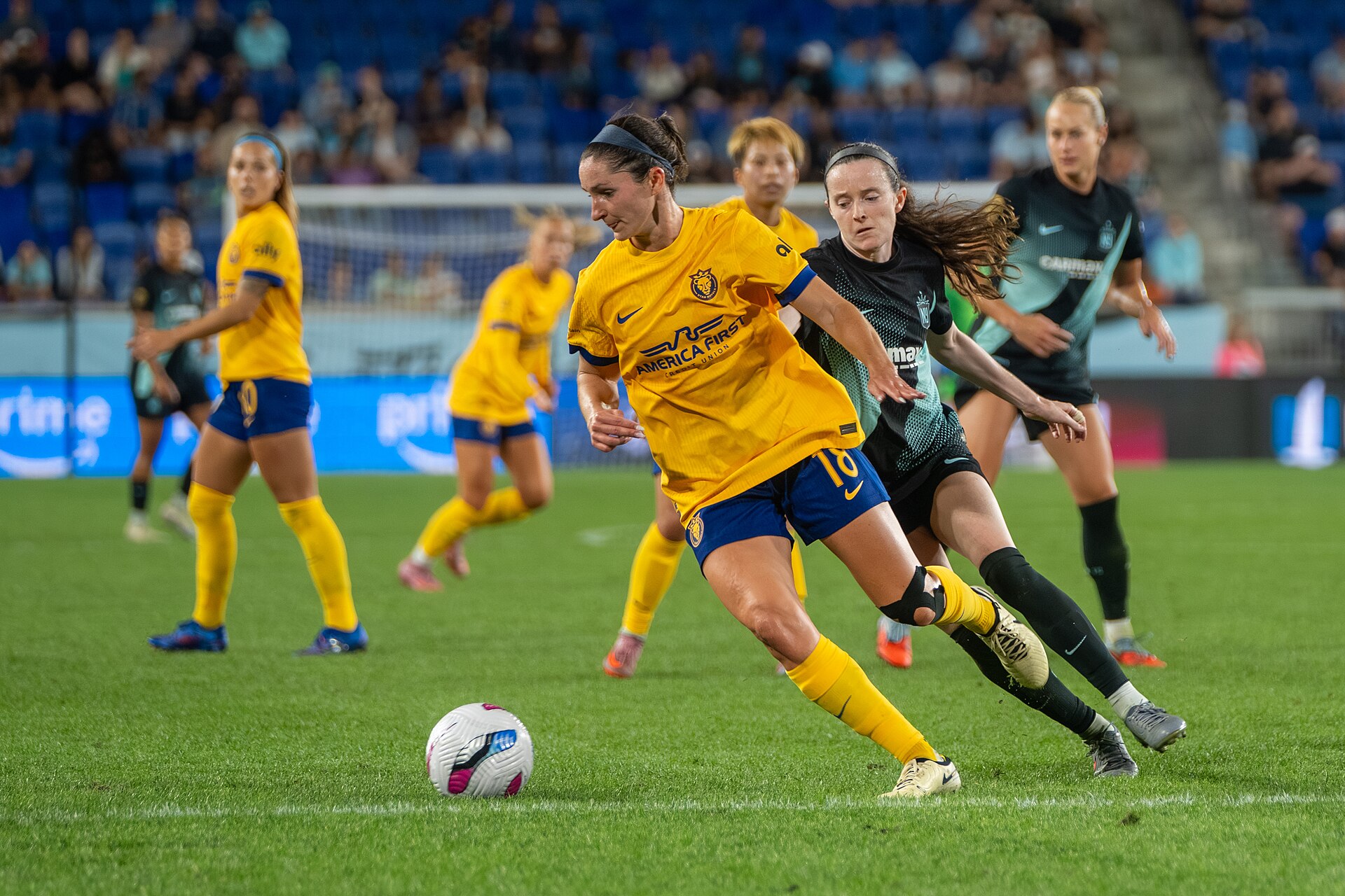 Kaleigh Riehl during Gotham FC vs Utah Royals on Aug 23 2025