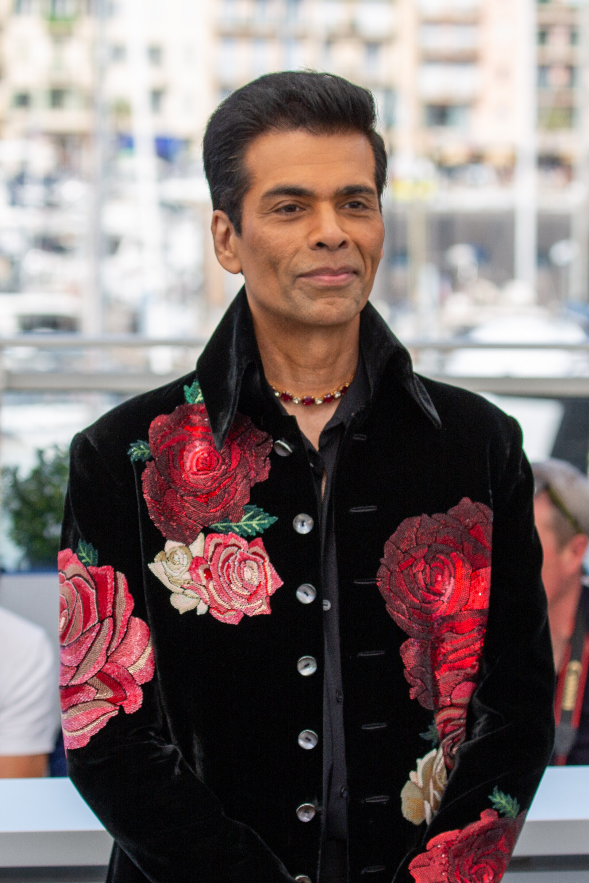 Karan Johar at 2025 Cannes Homebound Photocall