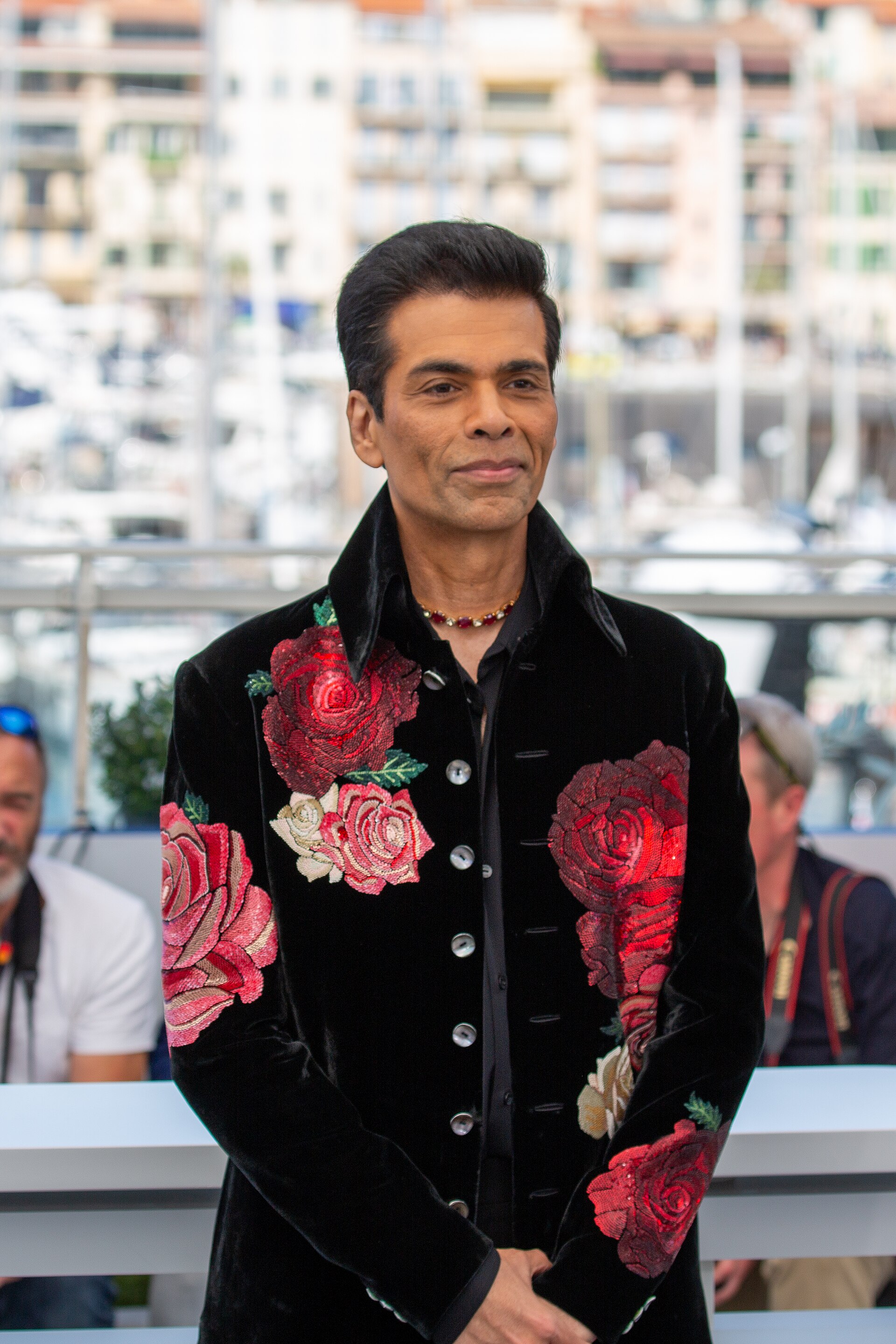 Karan Johar at 2025 Cannes Homebound Photocall