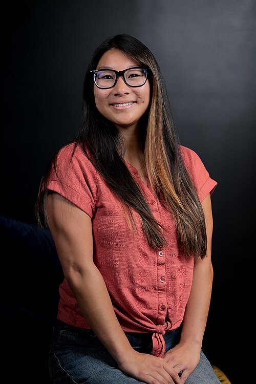 A portrait photo of Karen Lee from the WikiStudio event during the 2026 SXSW