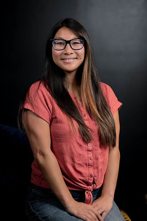 A portrait photo of Karen Lee from the WikiStudio event during the 2026 SXSW