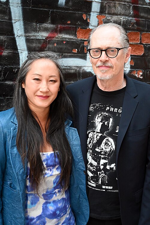 Karen Ho & Steve Buscemi at the Off-Broadway Opening Night of "Color Theories," 2025