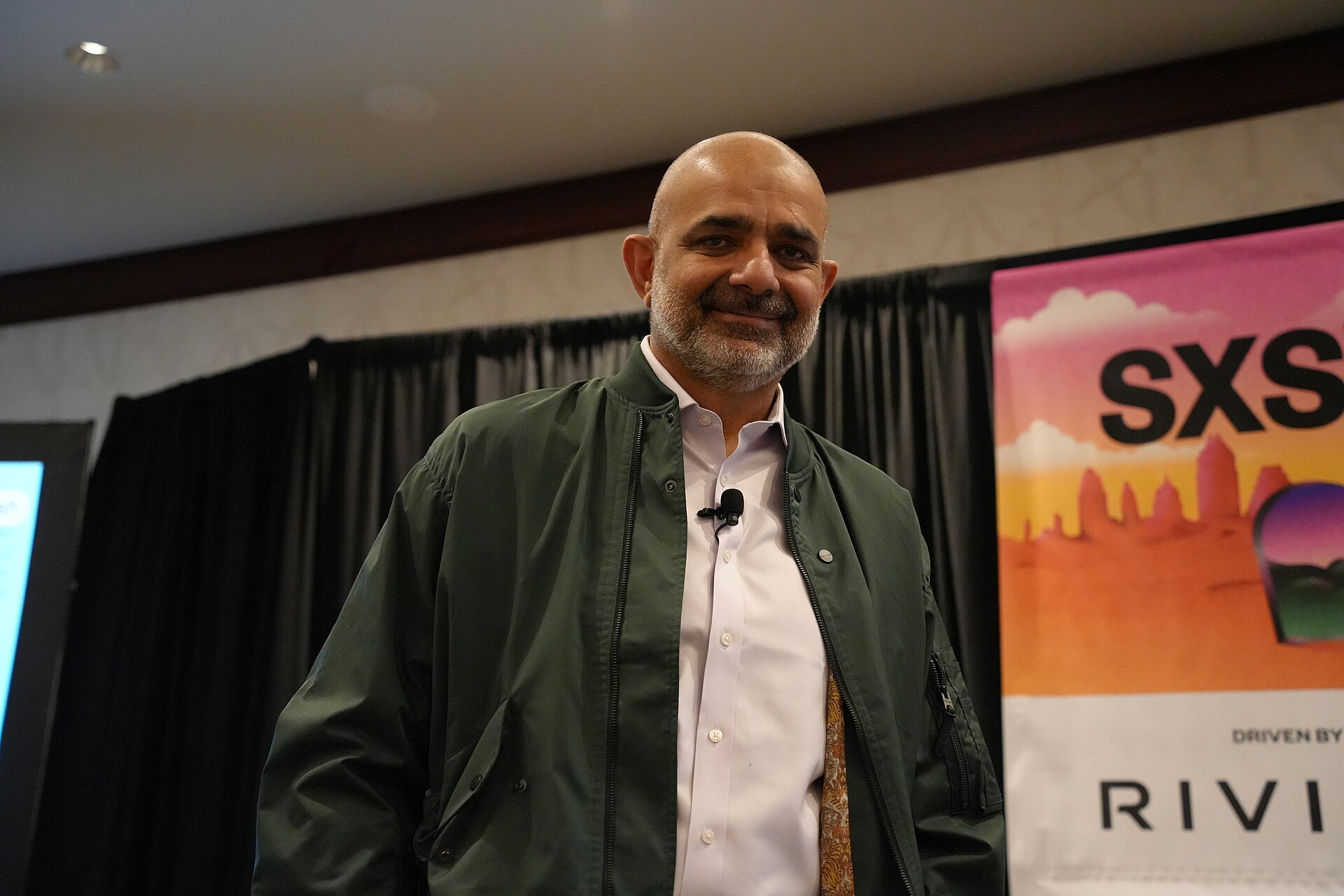 Karim Lakhani, Digital Data Design Institute at Harvard Business School, panel at SXSW 2025 in Austin, Texas. Our AI-Driven World: A Utopian Dream or Dystopian Nightmare?.