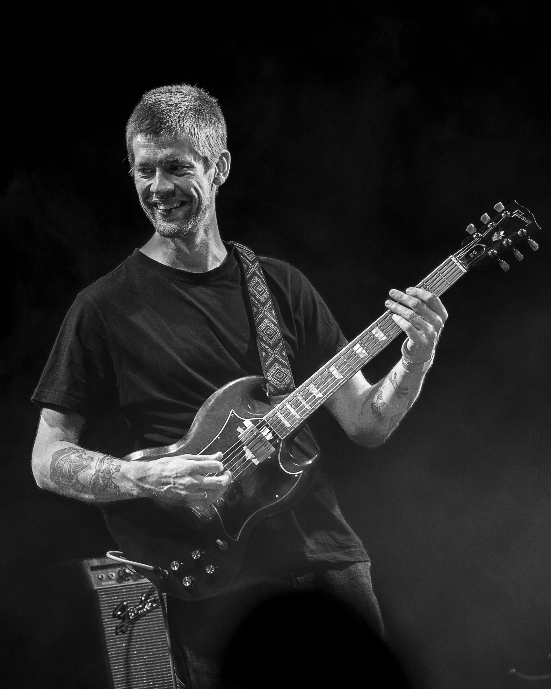 Karl Bjorå performs with "Emmeluth's Amoeba" at Kristiansand Jazzfestival 2025