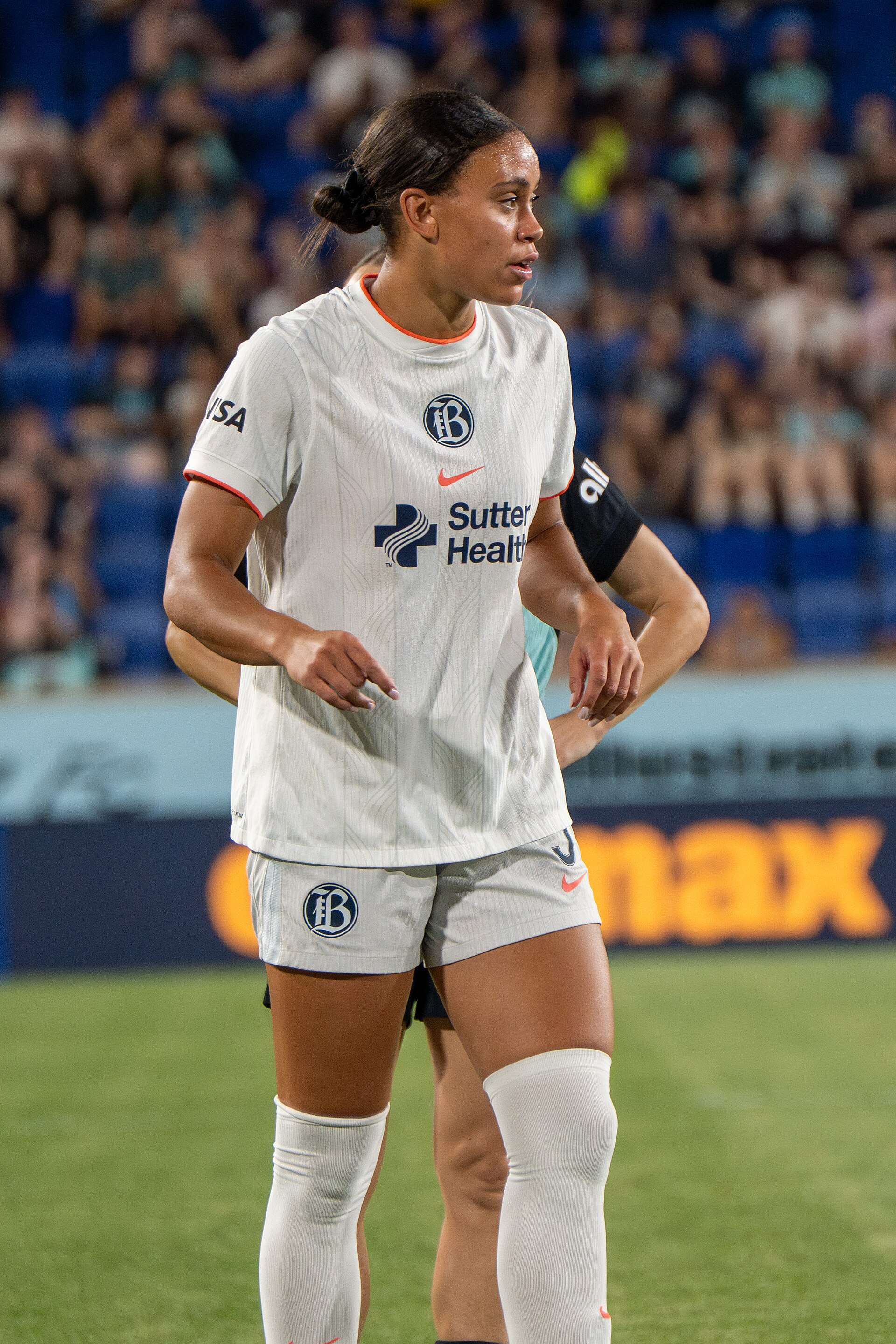 Karlie Lema during Gotham FC vs Bay FC on 6.21.25