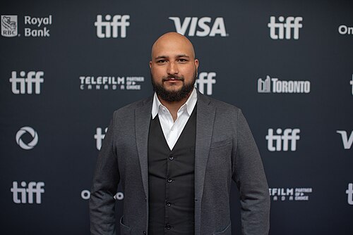 Karthipan Rajakumar, actor and stuntman in 'Little Jaffna', at the 2024 Toronto International Film Festival